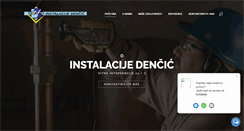 Desktop Screenshot of instalacije-dencic.com